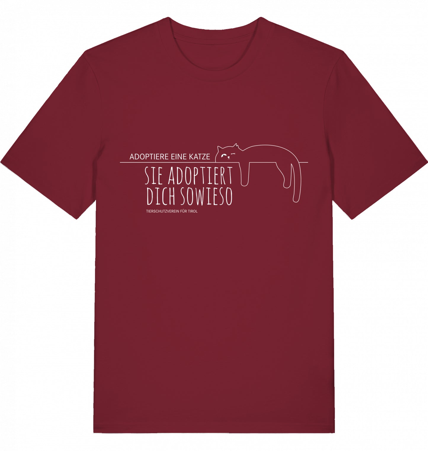 T-Shirt Adoptiere eine Katze