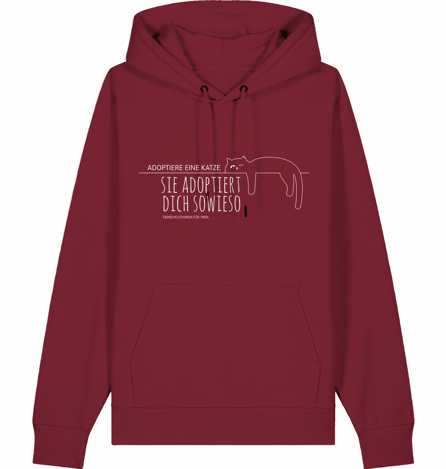 Hoodie Adoptiere eine Katze
