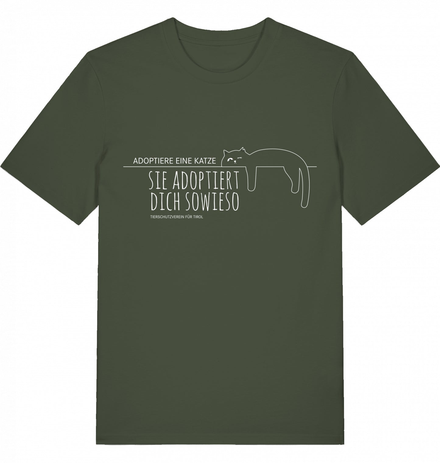 T-Shirt Adoptiere eine Katze