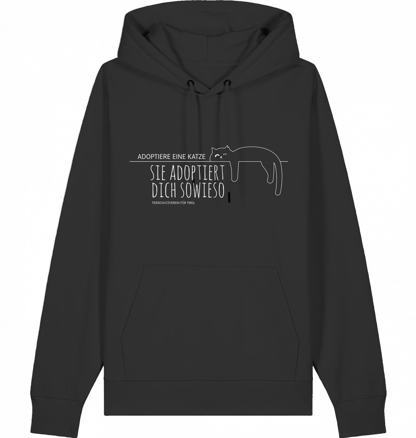 Hoodie Adoptiere eine Katze