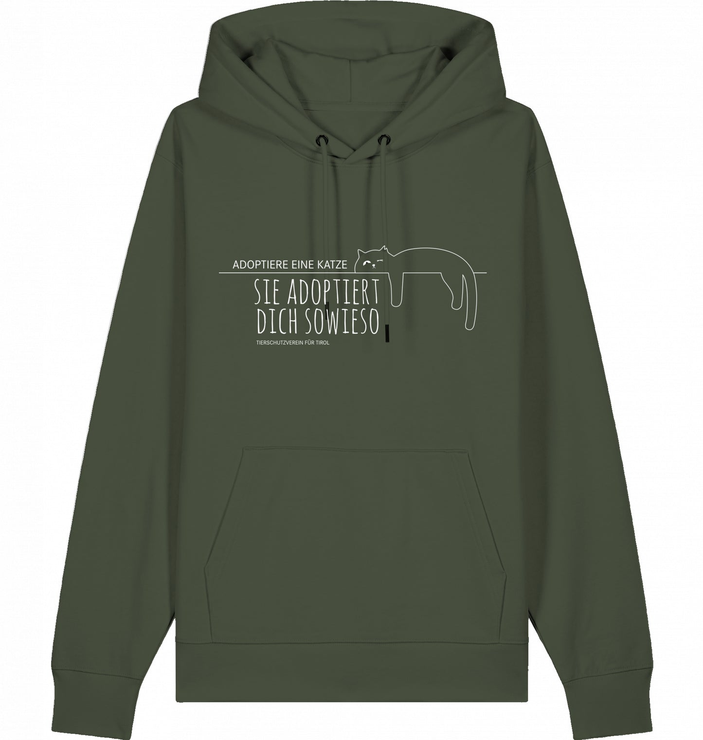 Hoodie Adoptiere eine Katze